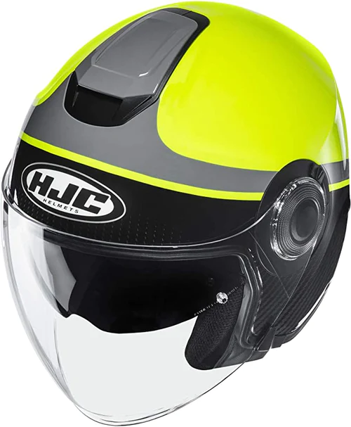 Casco Hjc Jet i40 Wirox MC4H Con Occhialino interno