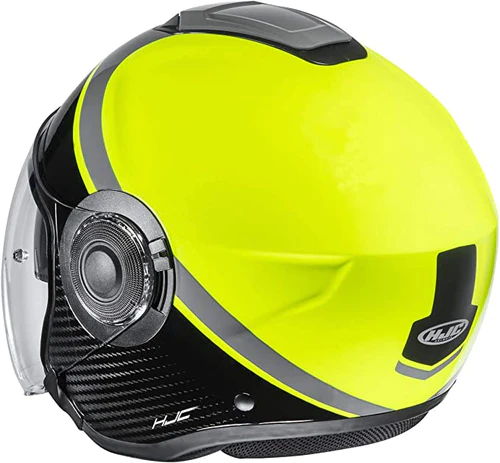 Casco Hjc Jet i40 Wirox MC4H Con Occhialino interno