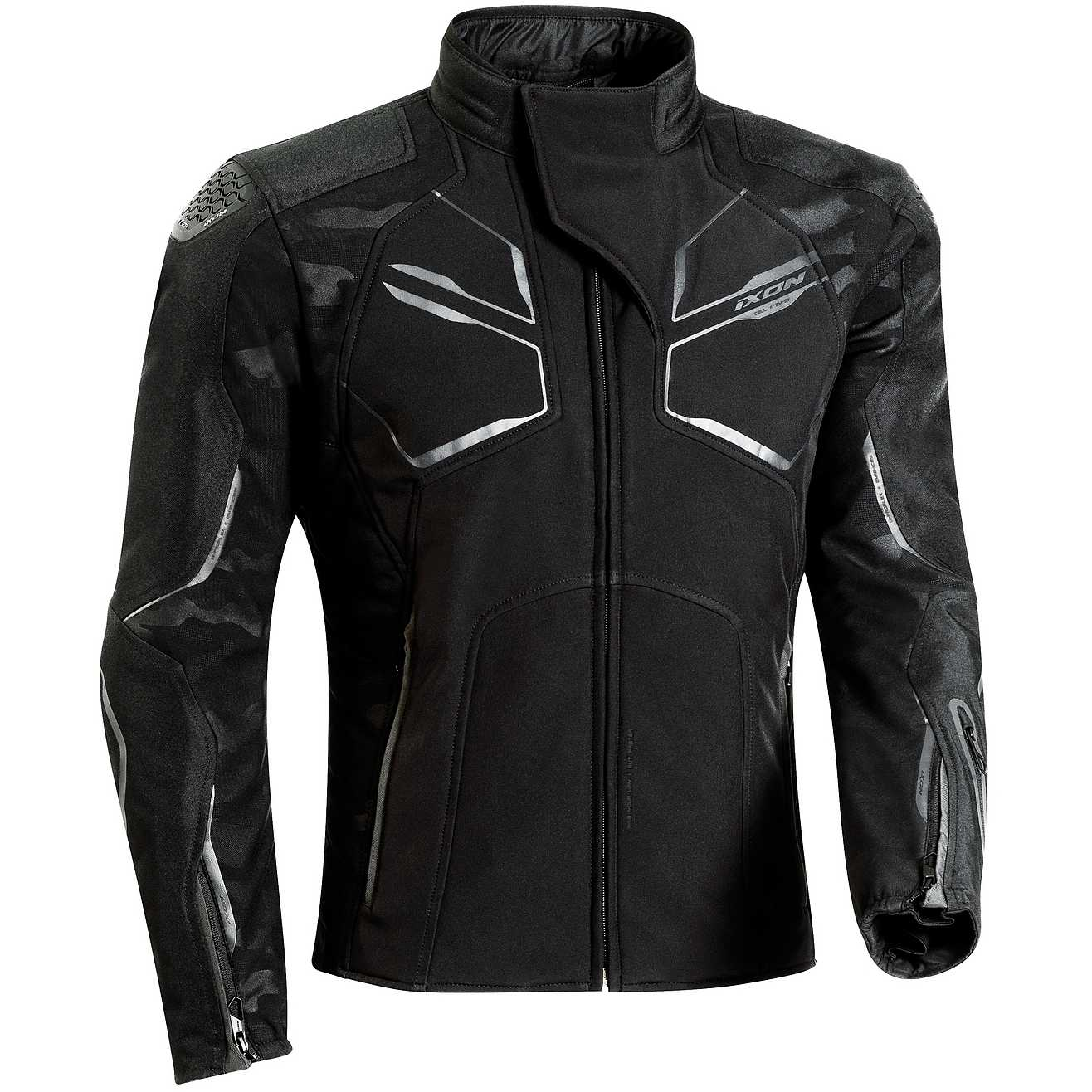 Giubbotto Ixon Modello Cell In Tessuto 2 in 1 Con Protezioni Certificate Impermeabile