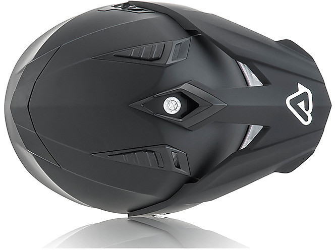 Casco Integrale Acerbis Flip FS-606 Stile Touring Nero Opaco