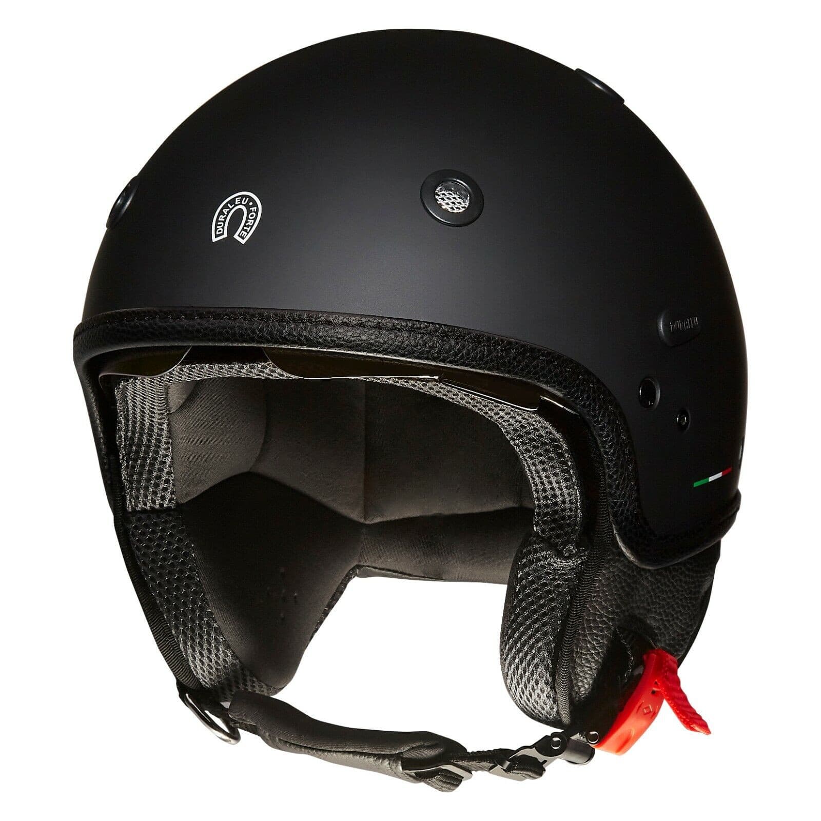 Duraleu Demi-Jet Motorcycle Helmet Nude Model Various Colors