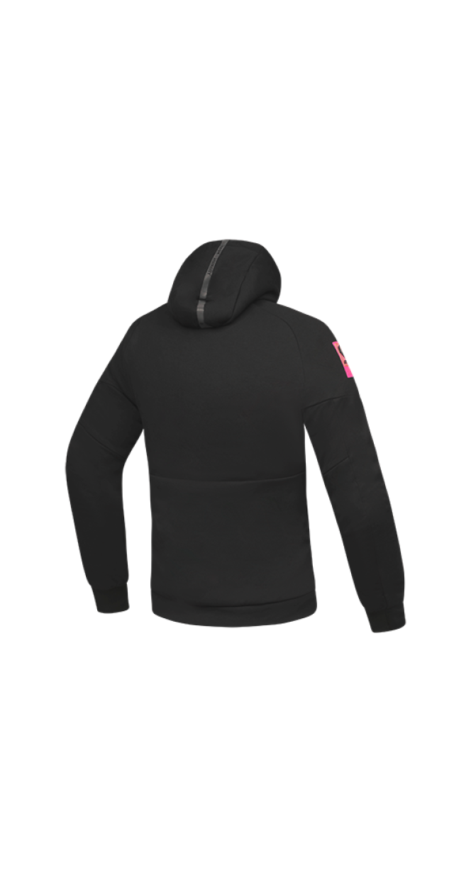 Giacca Moto Donna  IXON TOUCHDOWN L Nero Rosa