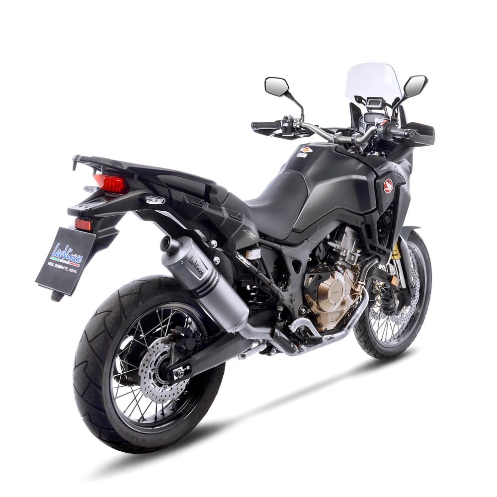 Scarico Leovince LV ONE EVO Honda Africa Twin - CRF 1000 Acciaio Inox