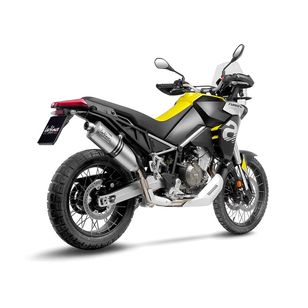 Scarico Leovince LV ONE EVO Aprilia Tuareg 660 - Inox