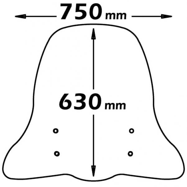Parabrezza Piaggio Beverly 200/250 - Isotta