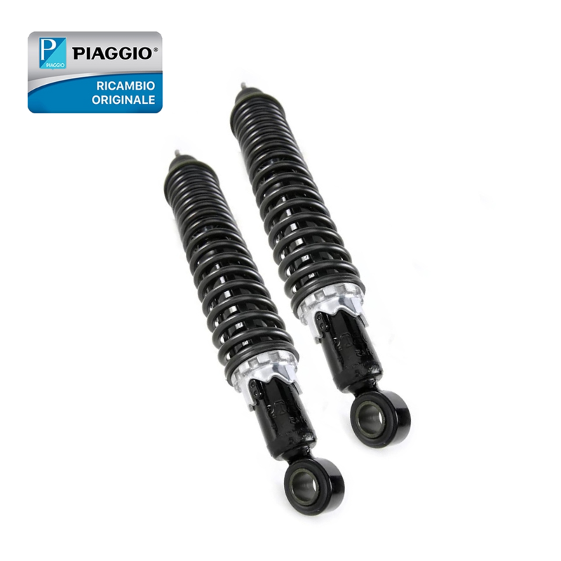 Juego De 2 Amortiguadores Traseros Originales Piaggio Para Ape 50 – Todas Las Versiones