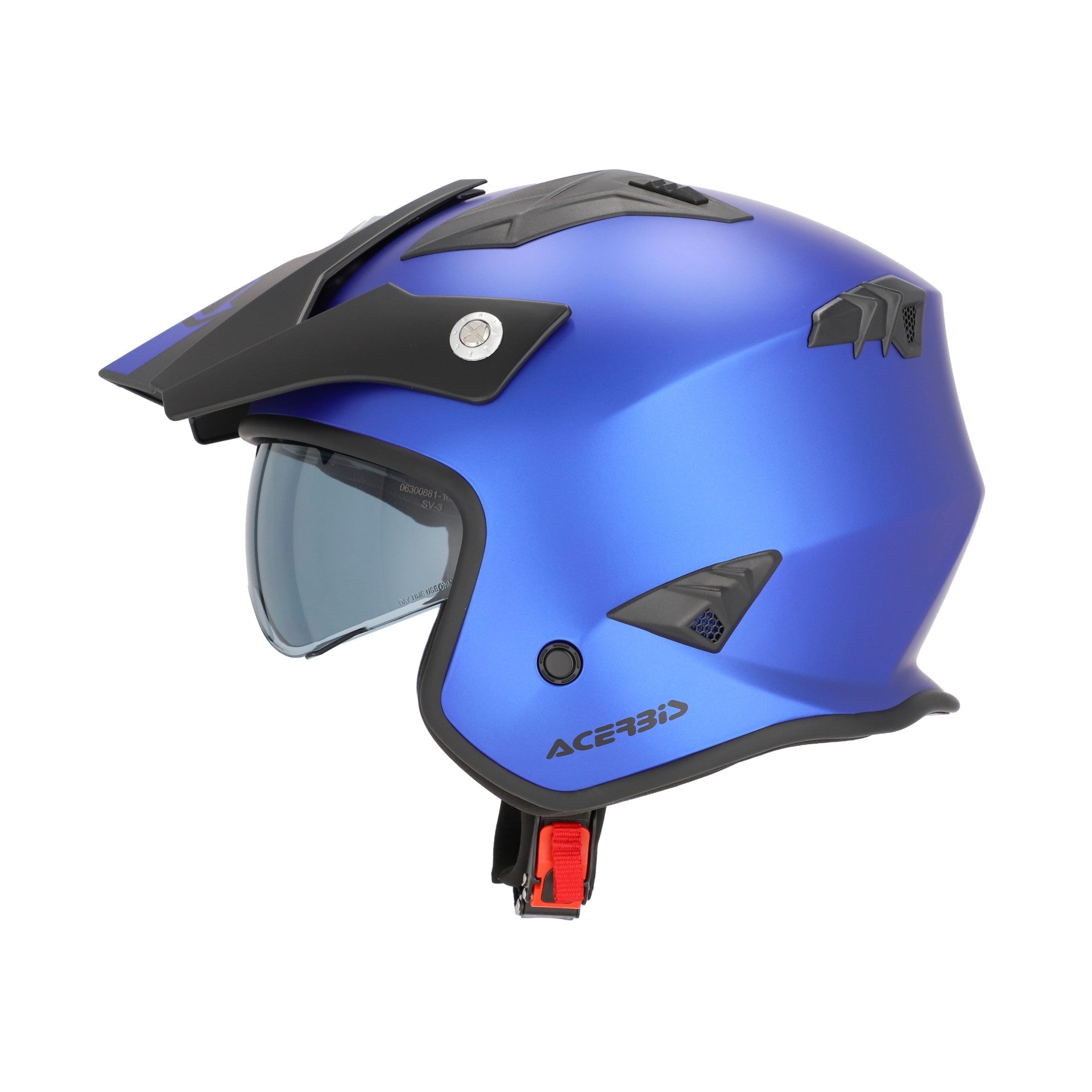 Casco Moto Jet ACERBIS ARIA 2206 METALLIC Blu