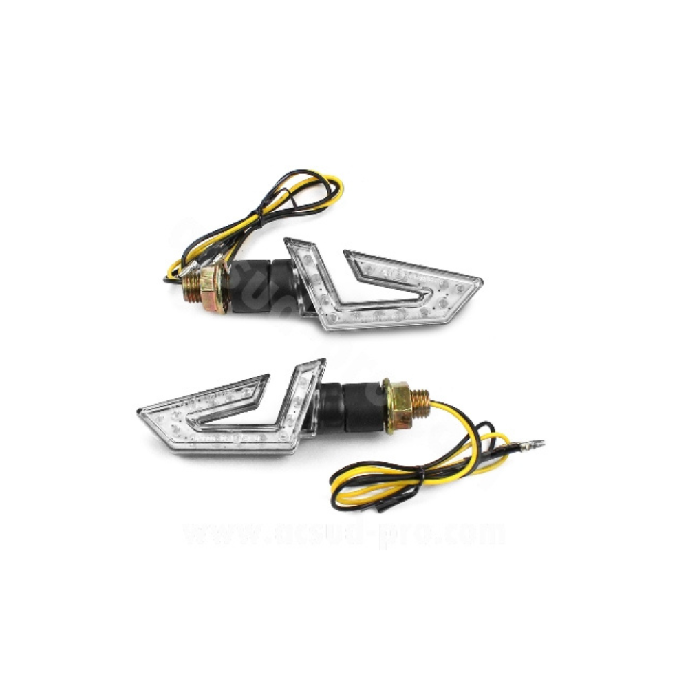 Coppia Indicatori Direzione a LED - Boomerang