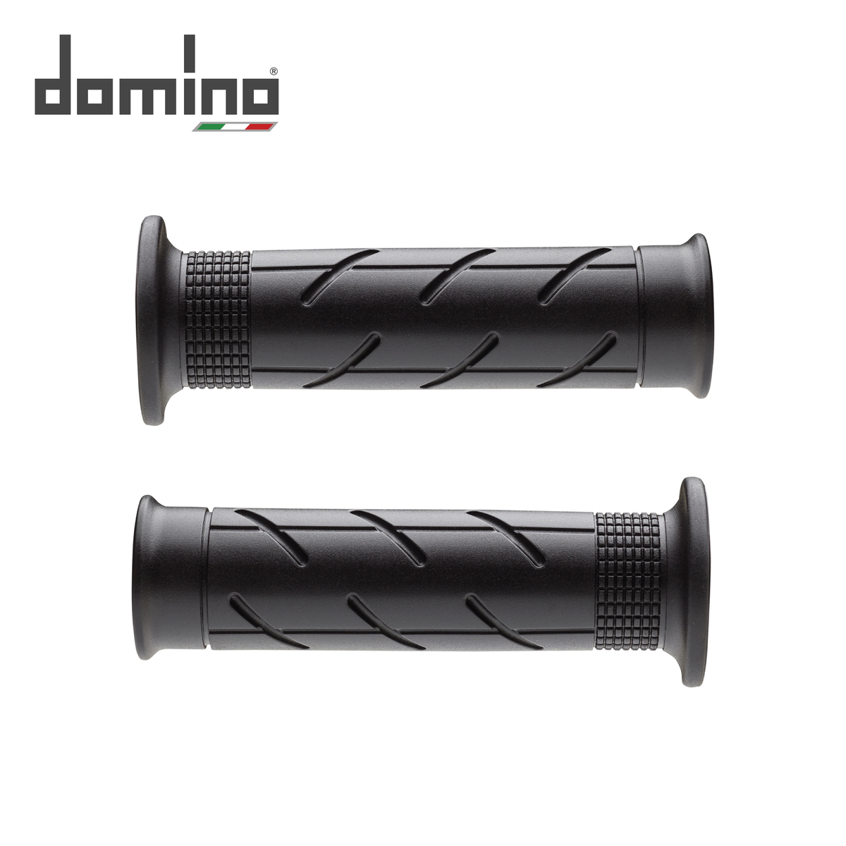 Coppia Manopole Domino Nere - Aperta