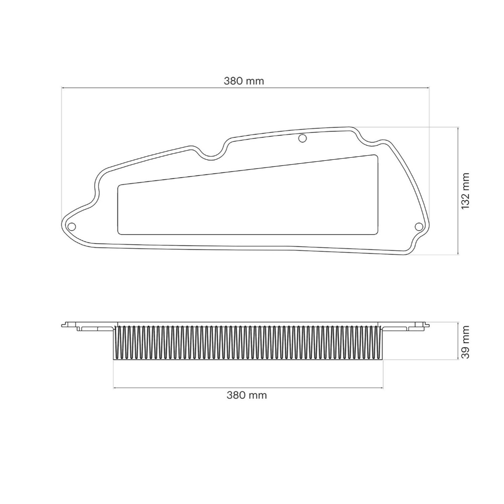 Filtro Aria Sportivo Malossi MHR Honda 350 2