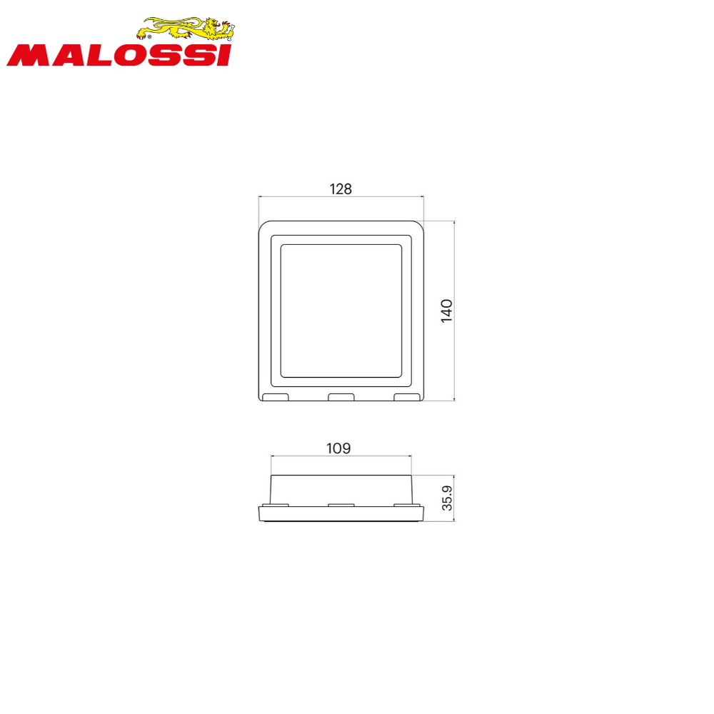 Filtro Aria Sportivo Malossi MHR Yamaha T-MAX 560 2020-2026 4