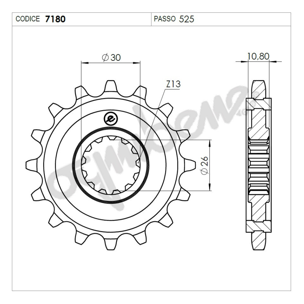 Kit Trasmissione Catena DID Yamaha MT-09 3