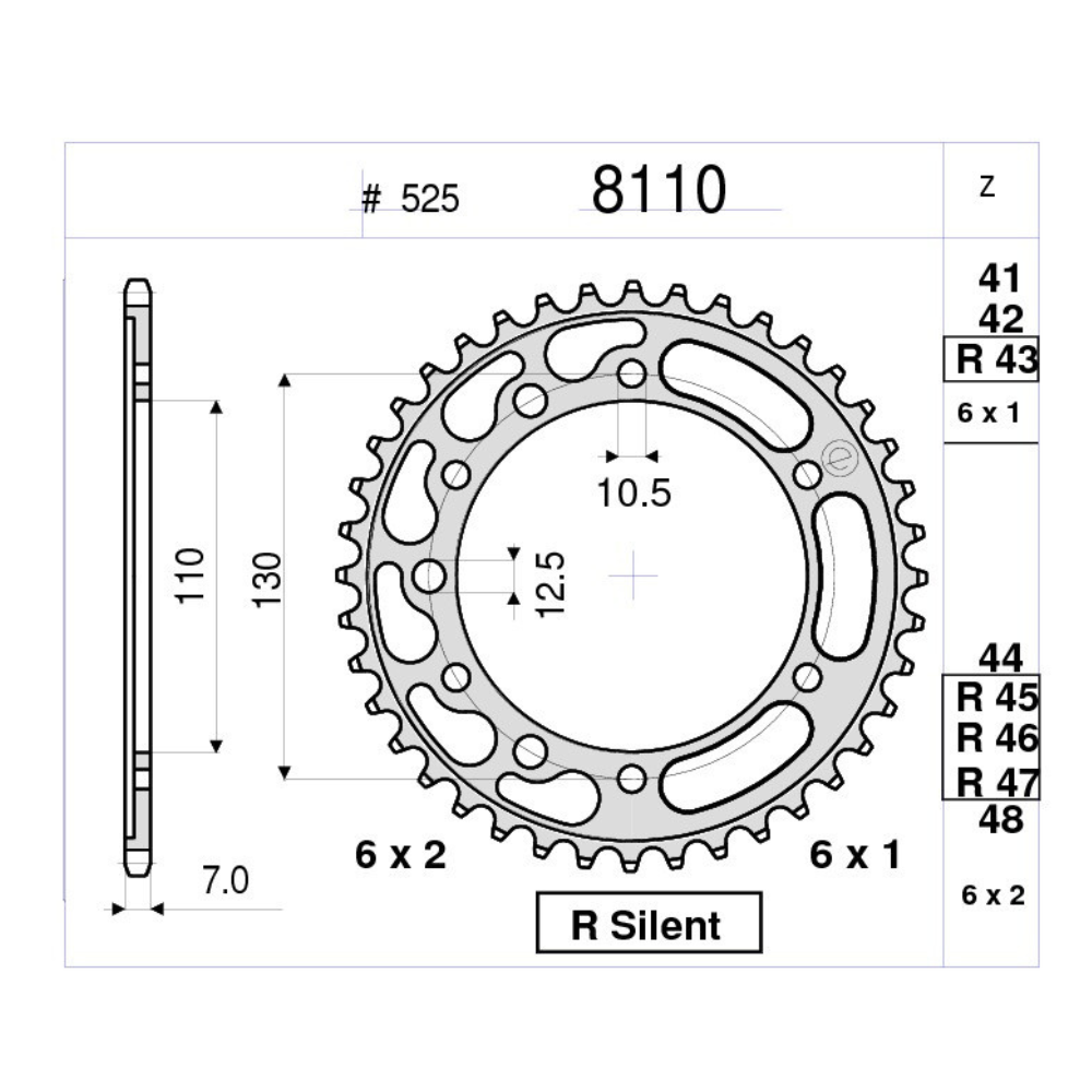 Kit Trasmissione Yamaha MT 09 3