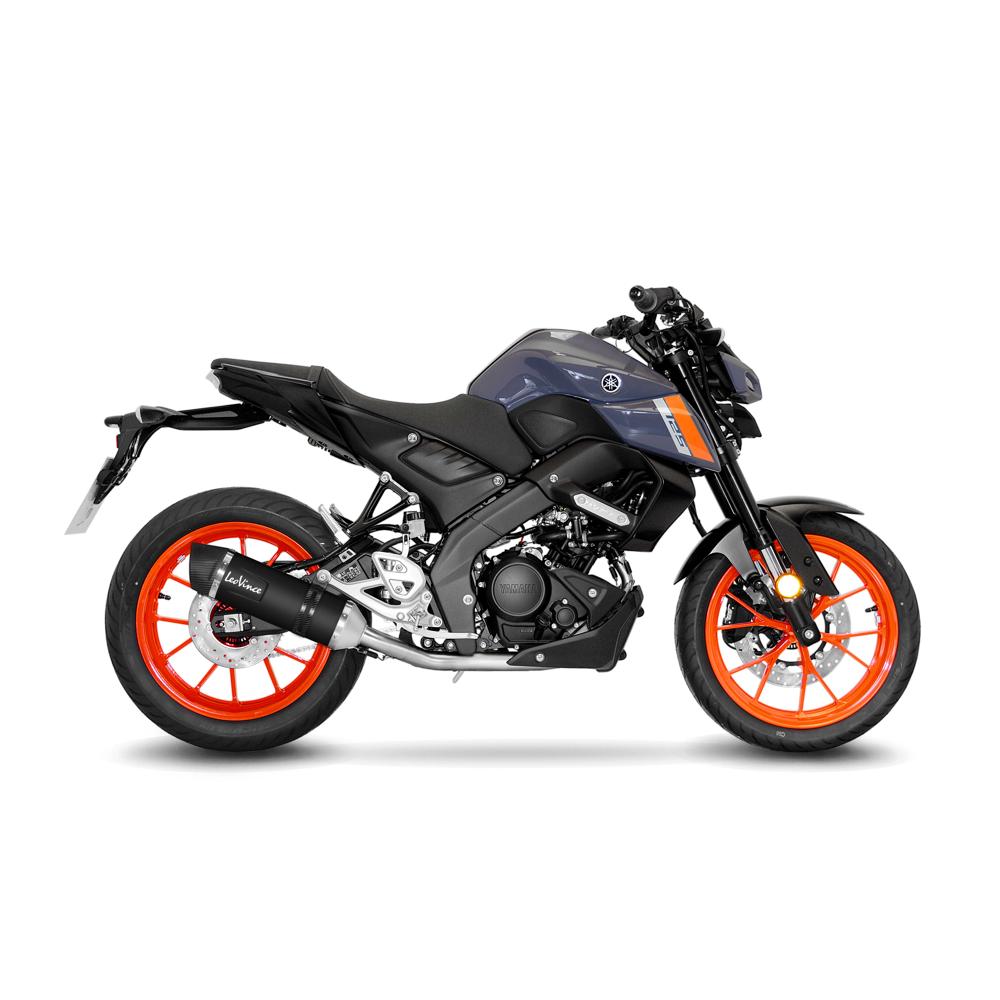 Scarico-Leovince-LV-ONE-EVO-Yamaha-MT-125/R-125-Nero-Inox-4