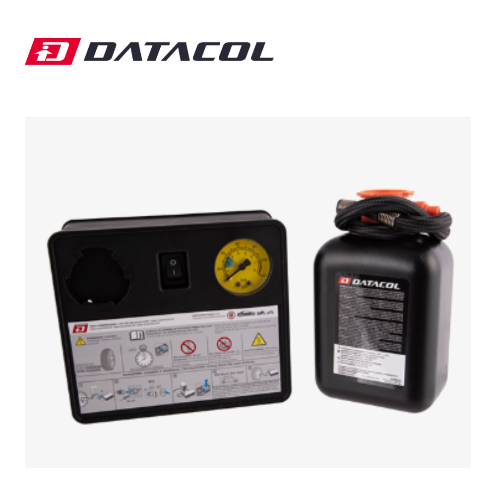 Set riparazione veloce pneumatici con compressore e sigillante-1