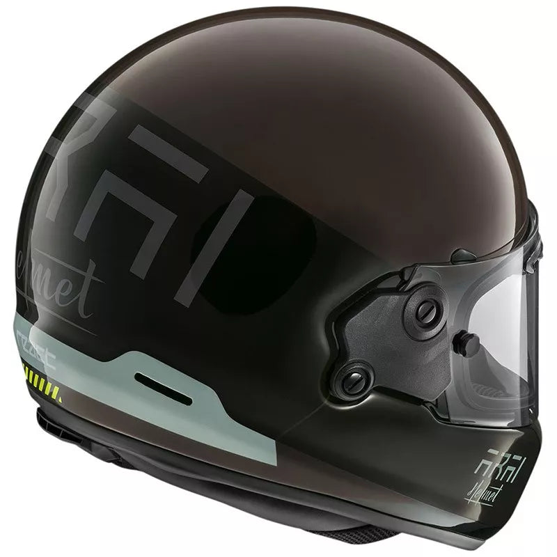 ARAI CONCEPT-XE React Brown Marrone Lucido Nero