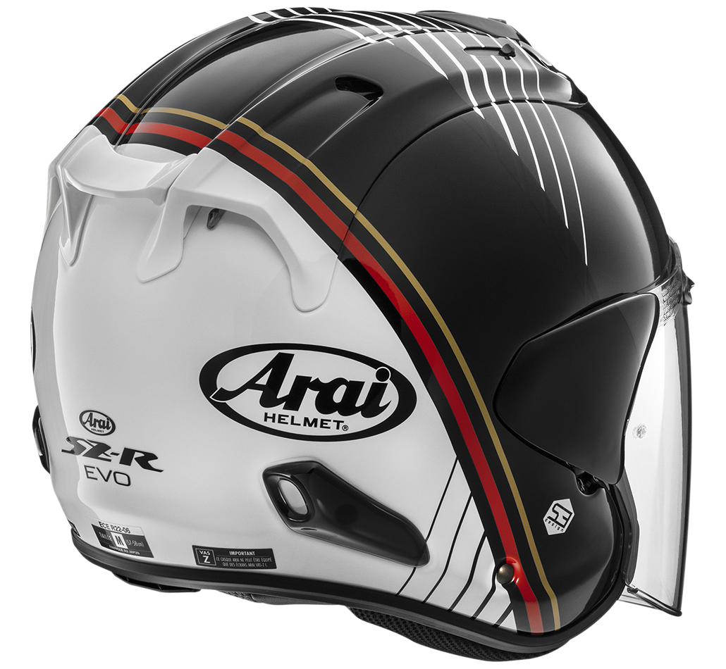 ARAI SZ-R VAS EVO Temu White Nero Lucido Bianco