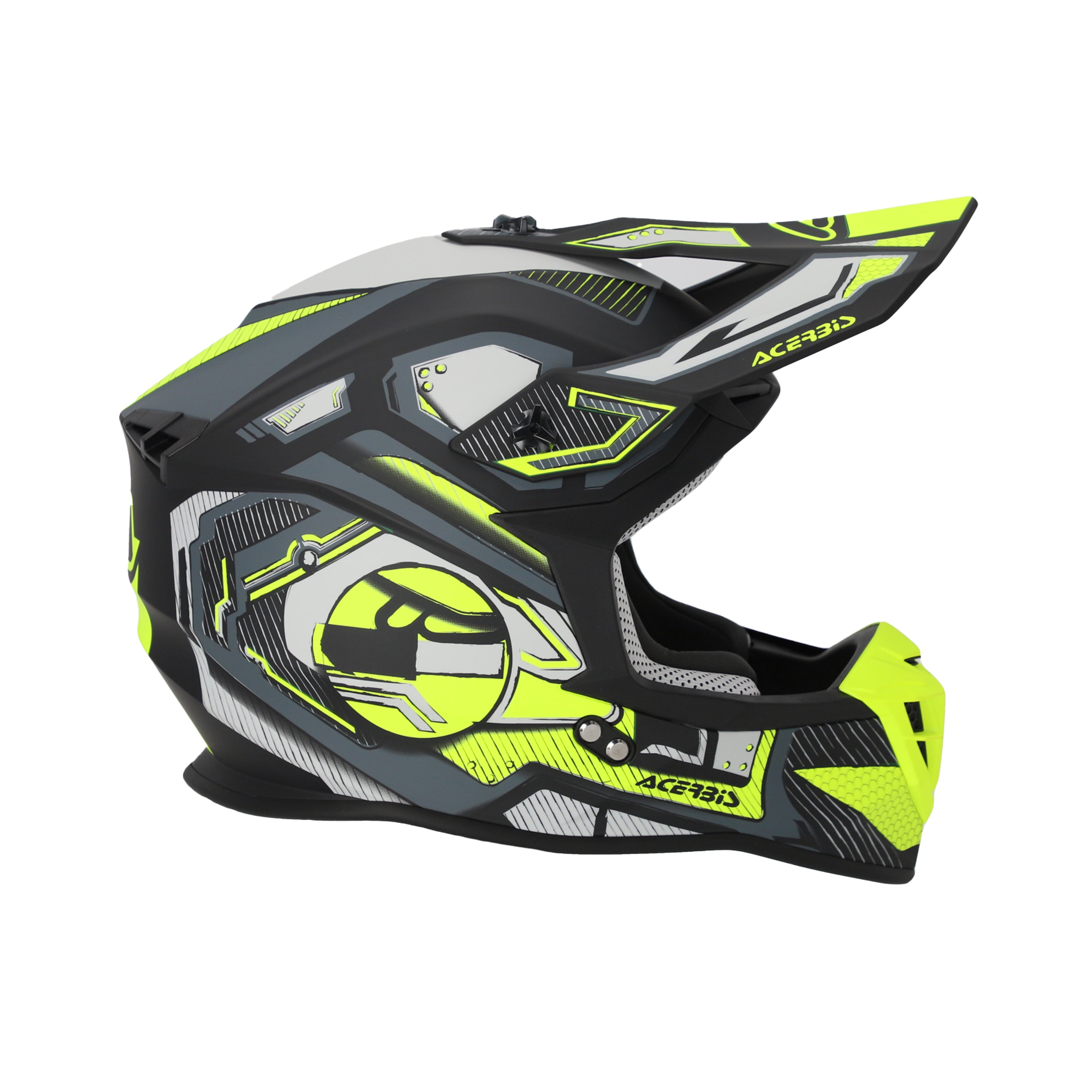 Acerbis Linear Graphic Nero Giallo Fluo