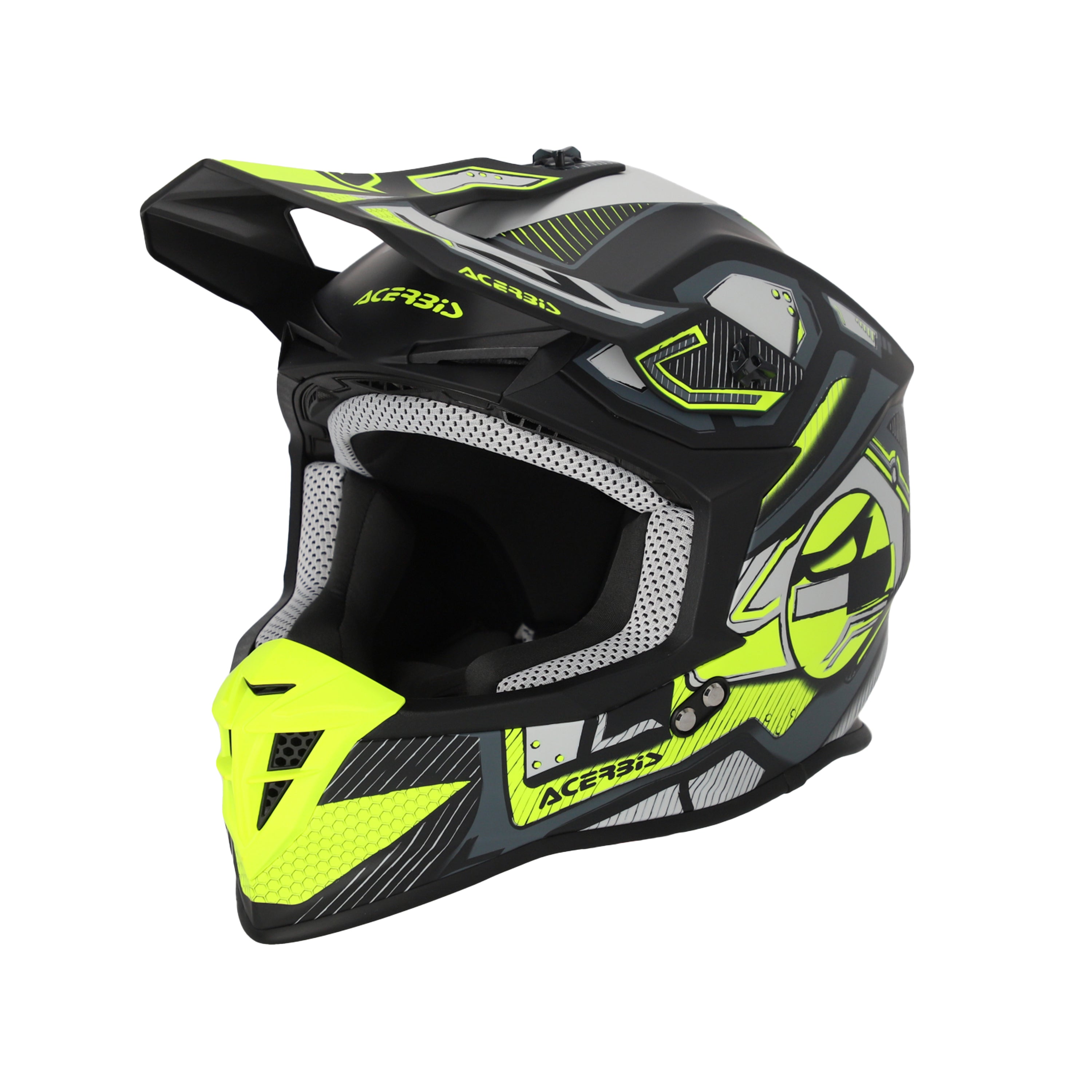 Acerbis Linear Graphic Nero Giallo Fluo