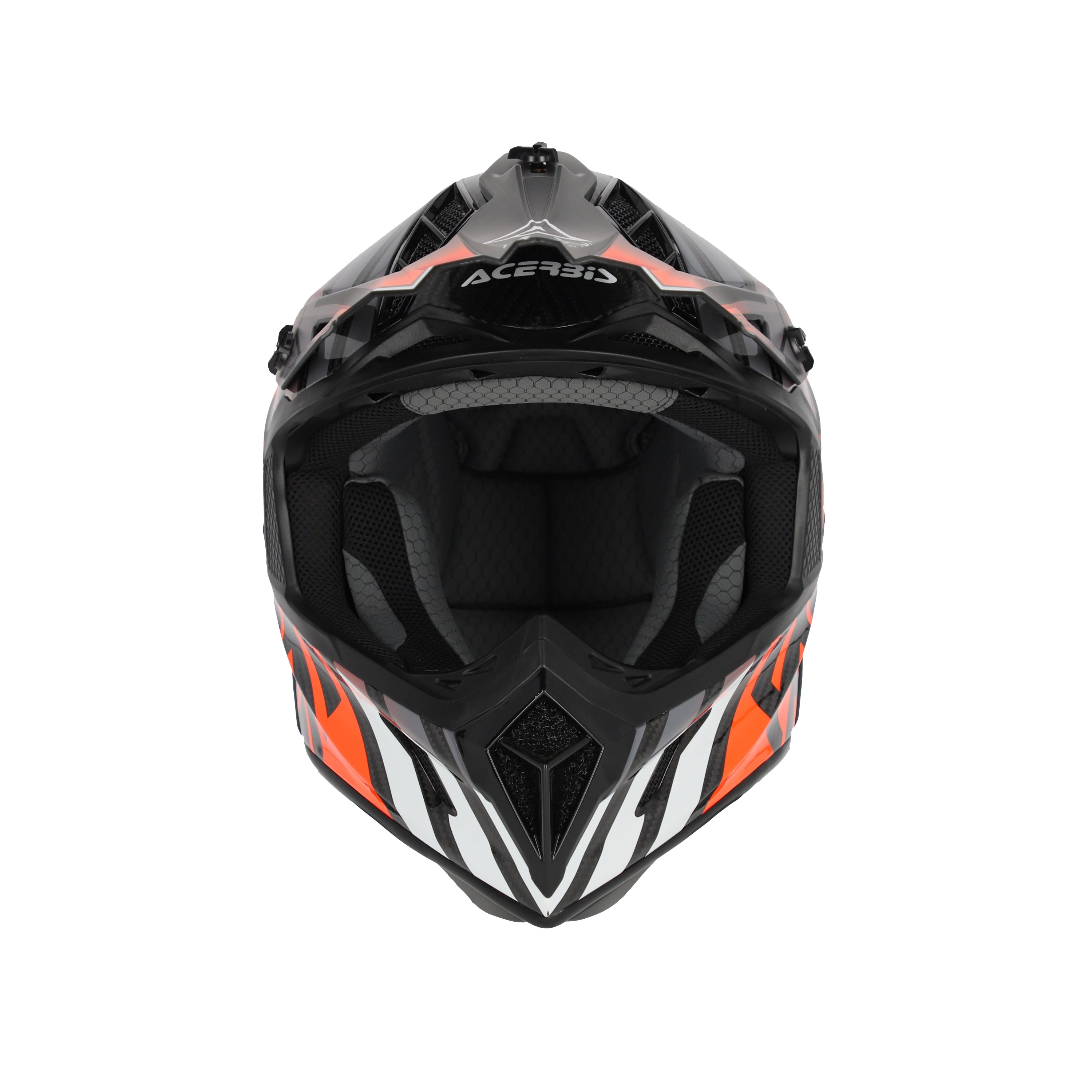 Acerbis STEEL CARBON Nero Arancio