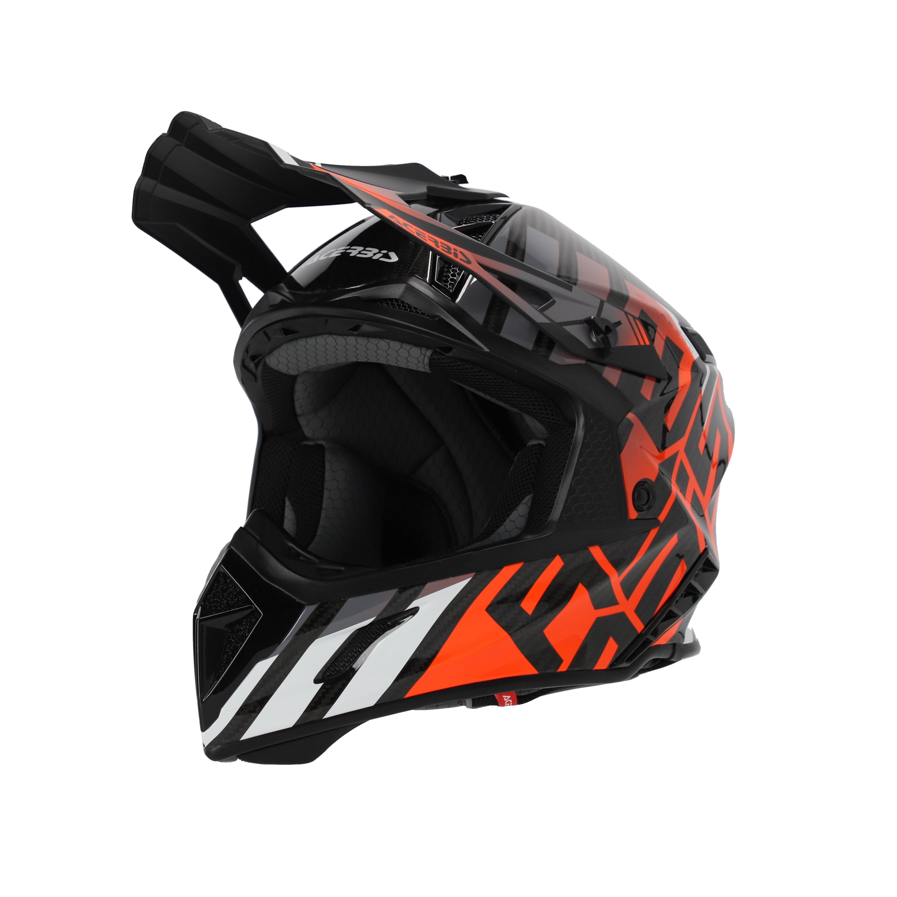 Acerbis STEEL CARBON Nero Arancio