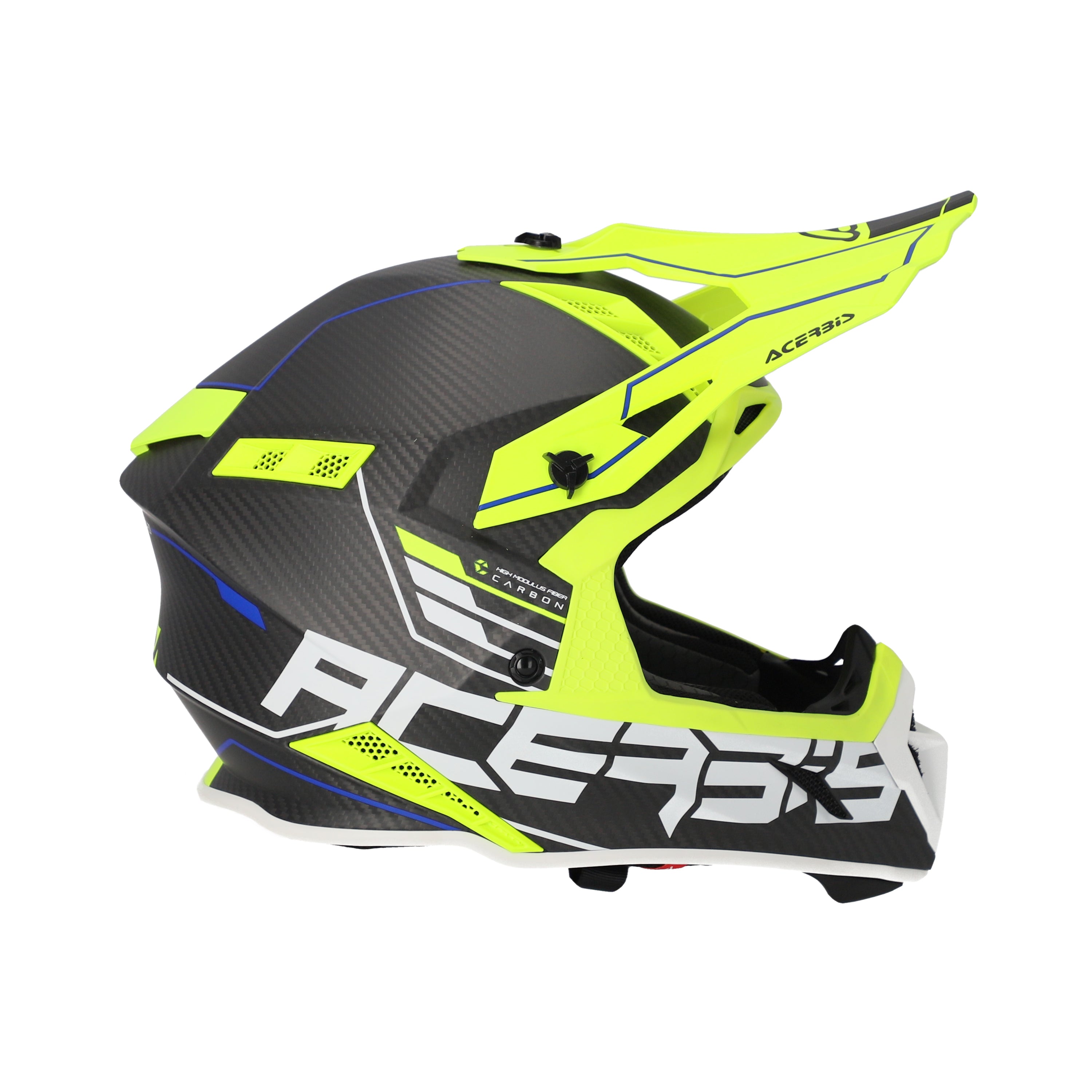 Acerbis STEEL CARBON Nero Giallo Fluo