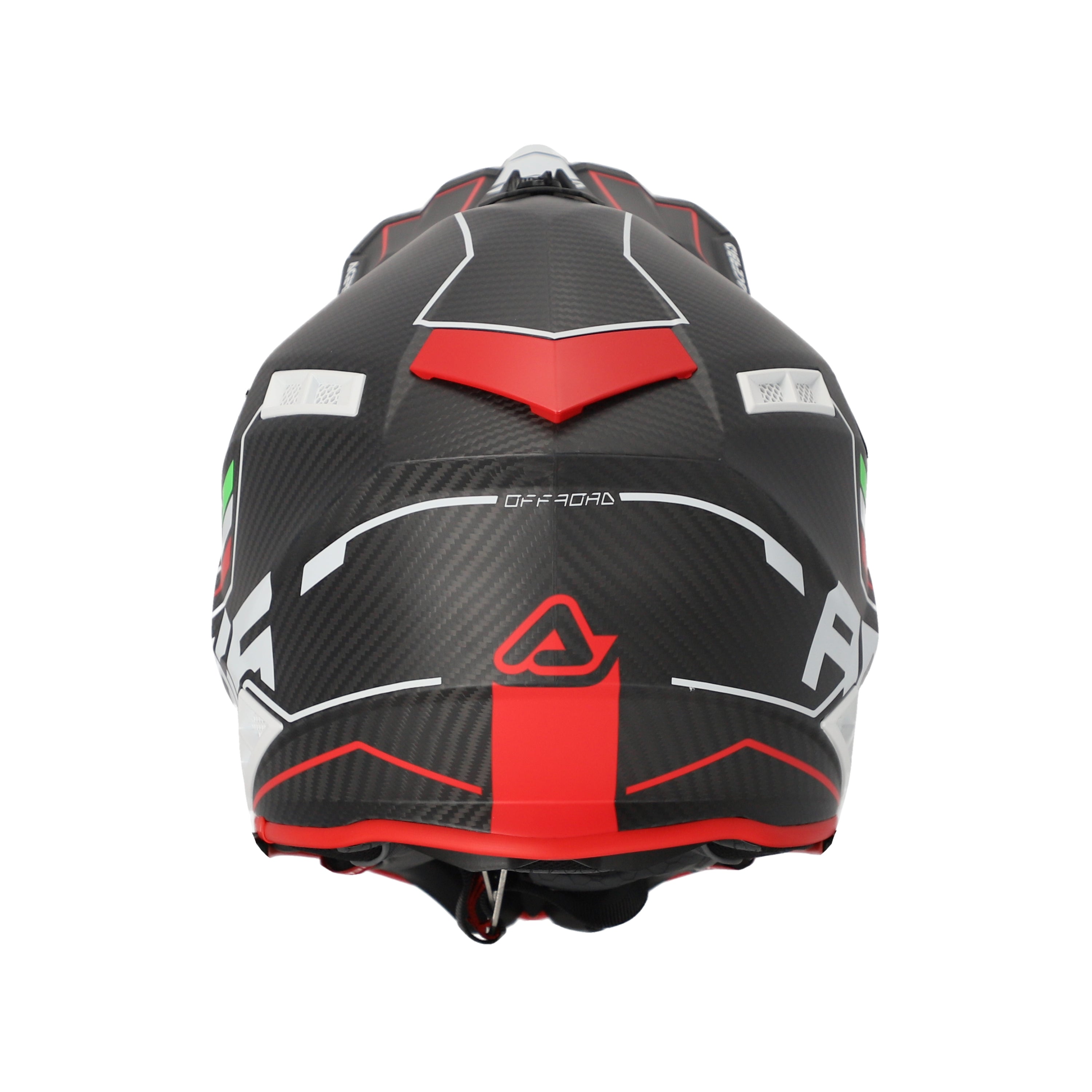 Acerbis STEEL CARBON Nero Rosso