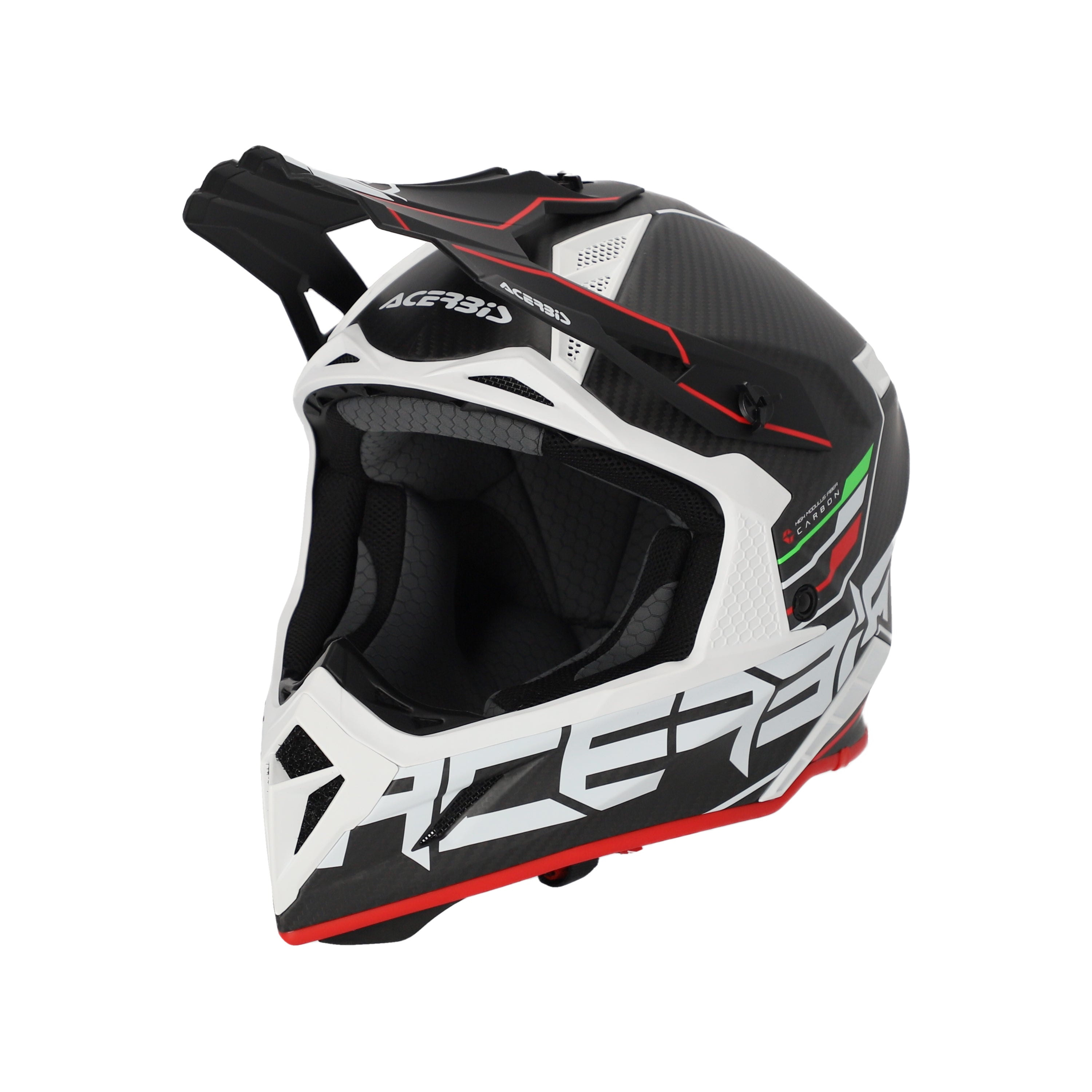 Acerbis STEEL CARBON Nero Rosso