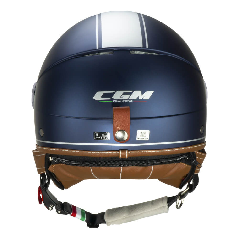 Casco Open Face CGM 191I PIX IT - Verde Bianco Rosso, Taglia S - Foto 2