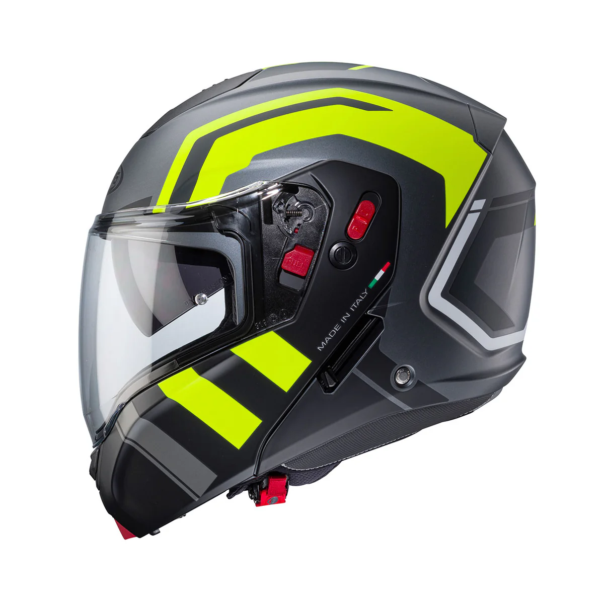 Caberg Horus X Road Nero Antracite Giallo Fluo