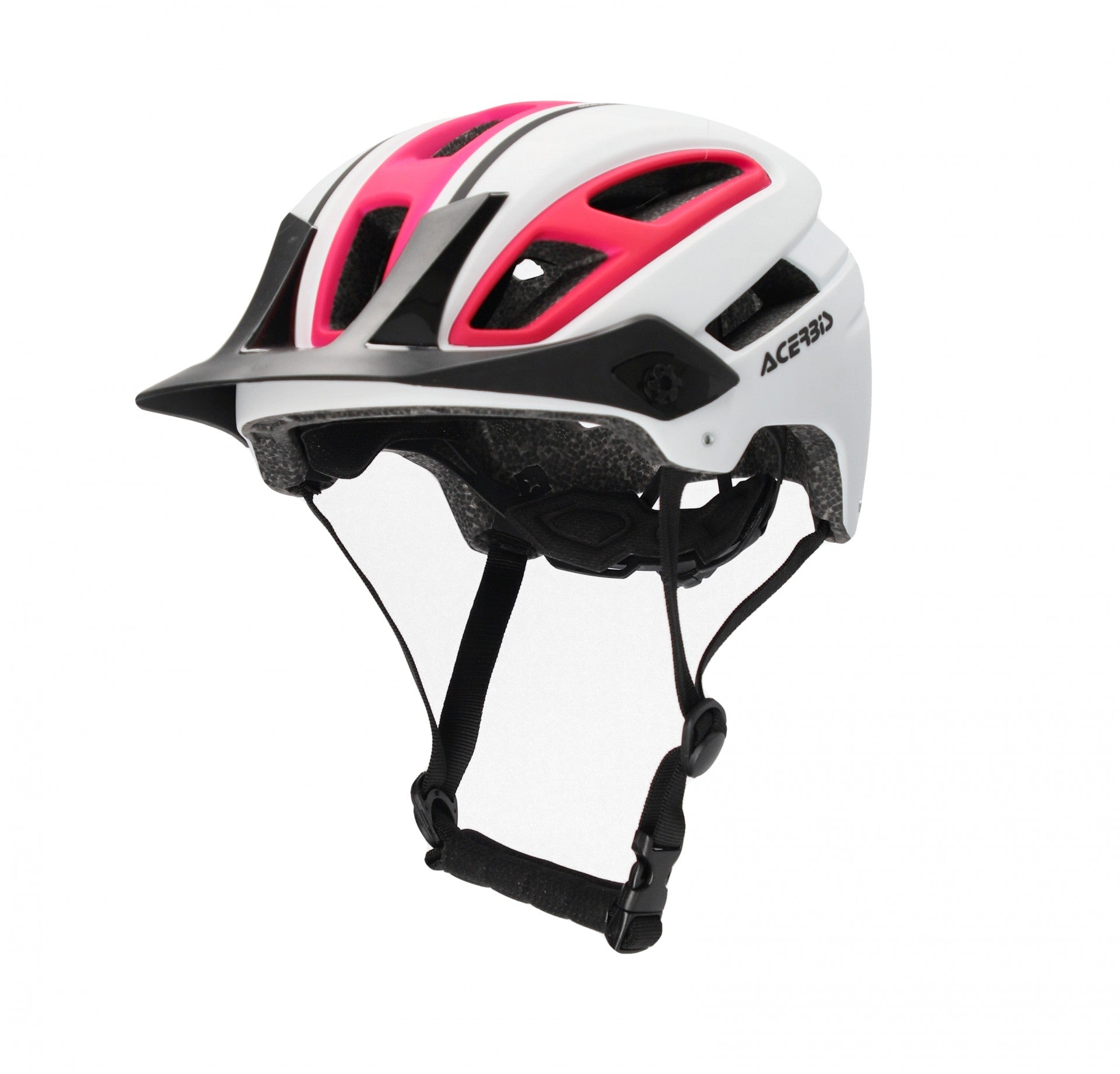 Casco Bici ACERBIS DOUBLEP Bianco Viola