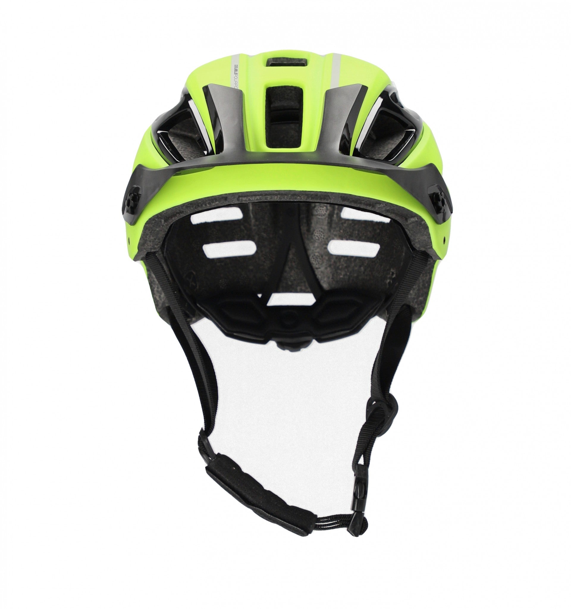 Casco Bici ACERBIS DOUBLEP Giallo Fluo Nero
