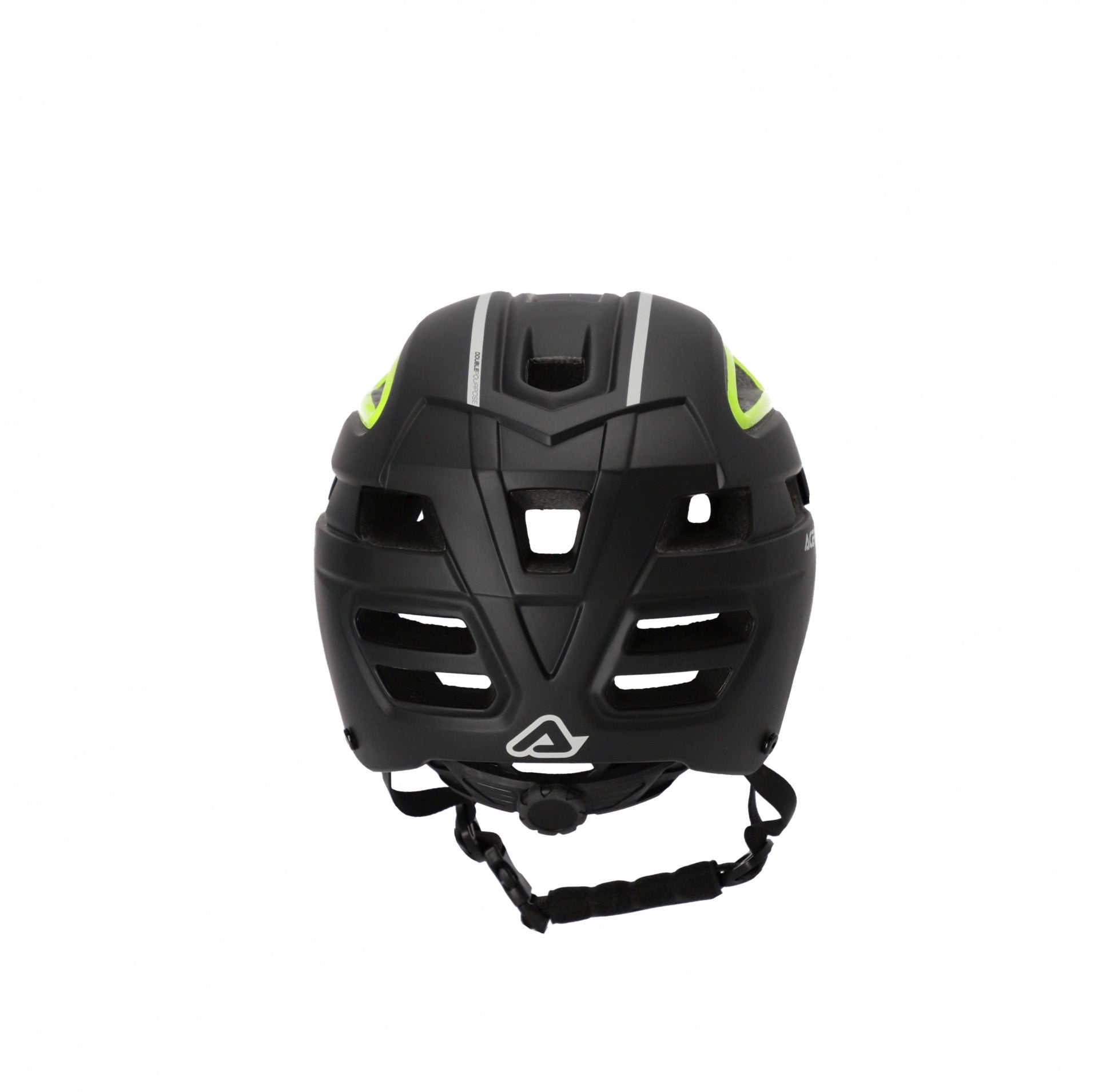 Casco Bici ACERBIS DOUBLEP Nero Giallo Fluo
