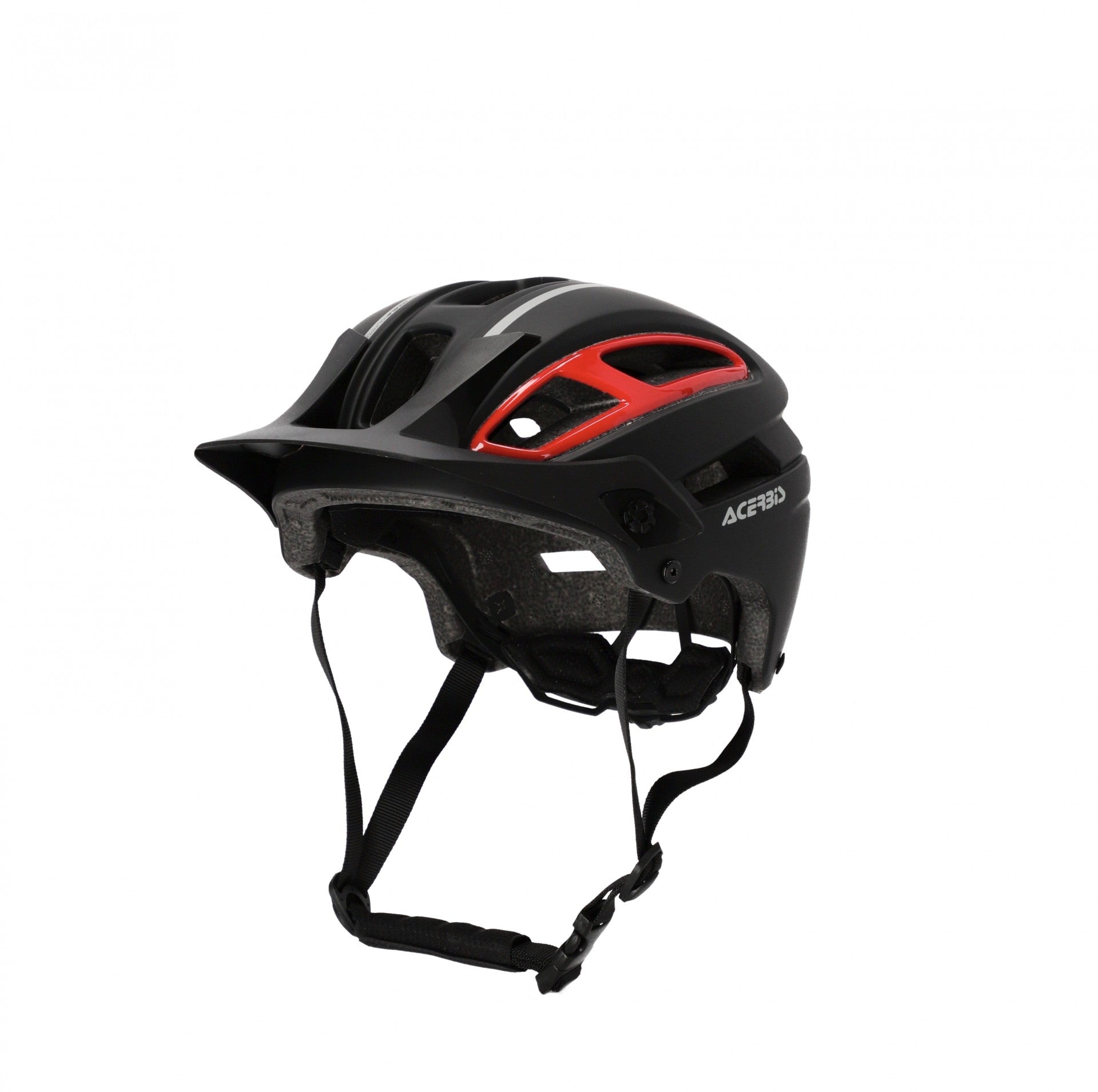 Casco Bici ACERBIS DOUBLEP Nero Rosso