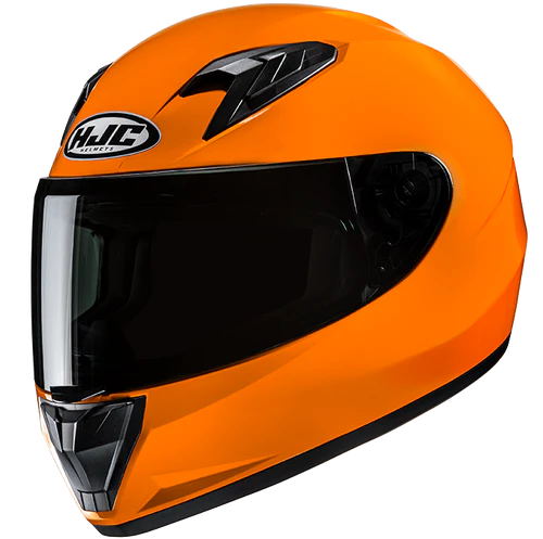 Casco Moto Bimbo Integrale Y10 SOLID ORANGE TRAMONTO Arancio Lucido