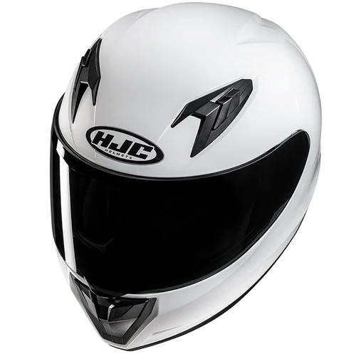 Casco Moto Bimbo Integrale Y10 SOLID PEARL WHITE Bianco Lucido