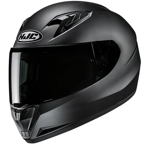 Casco Moto Bimbo Integrale Y10 SOLID SEMI FLAT BLACK Nero Opaco
