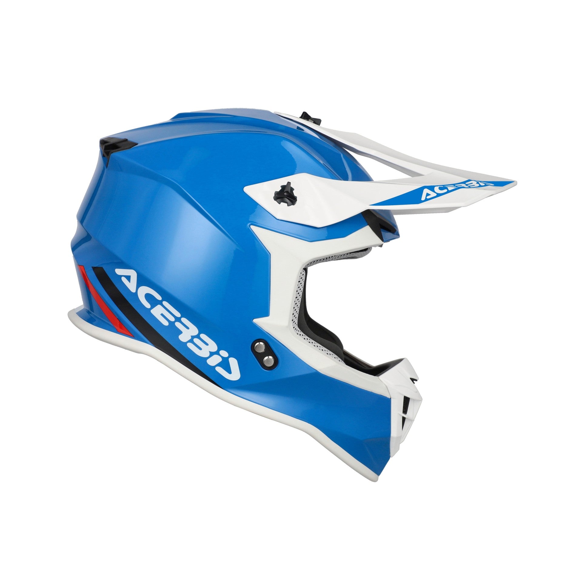 Casco Moto Cross ACERBIS LINEAR 2206 Azzurro