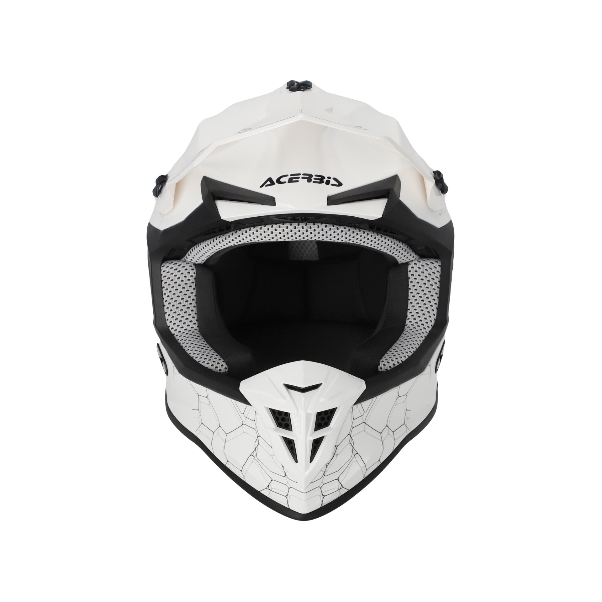 Casco Moto Cross ACERBIS LINEAR 2206 Bianco