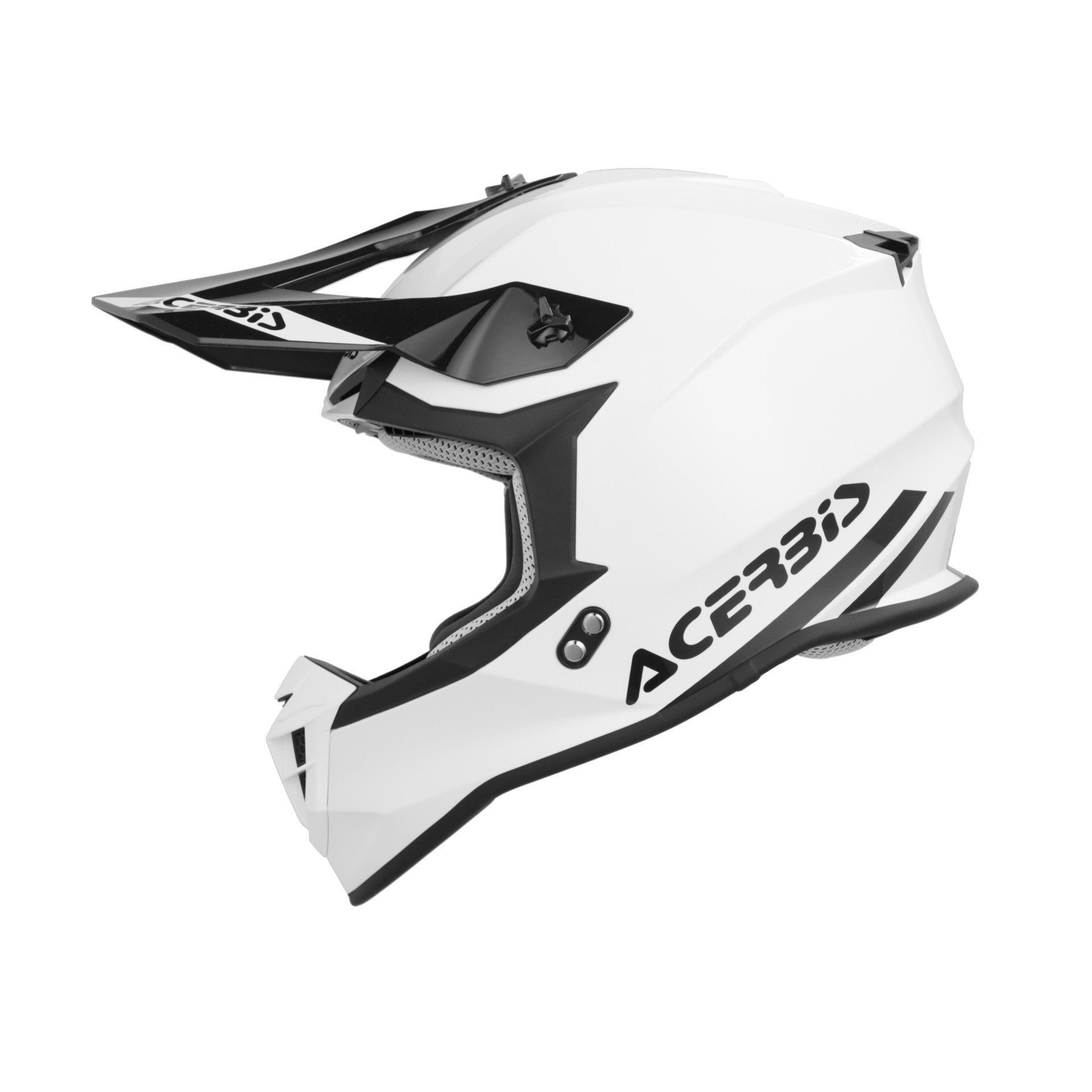 Casco Moto Cross ACERBIS LINEAR 2206 Bianco 2