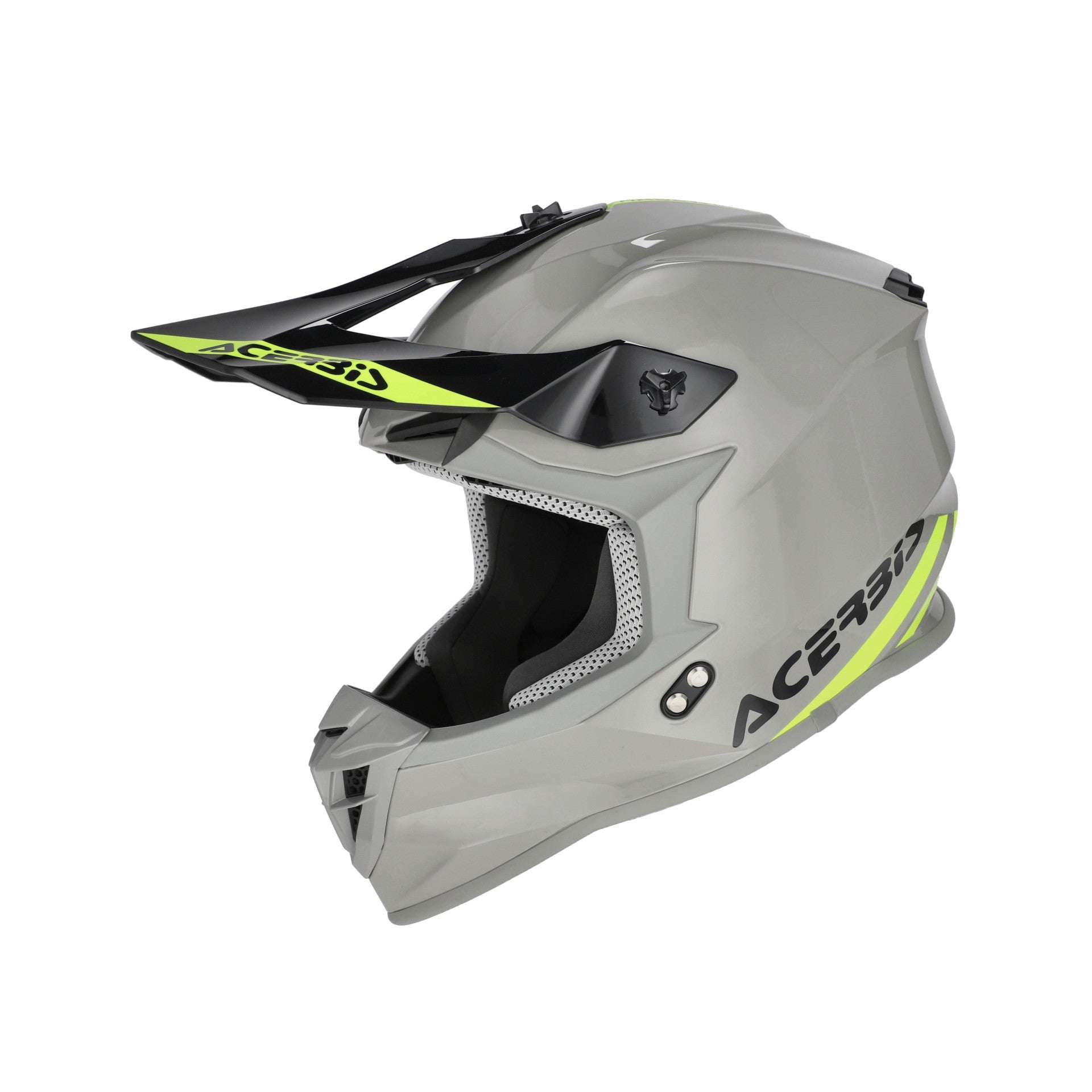 Casco Moto Cross ACERBIS LINEAR 2206 Grigio 2