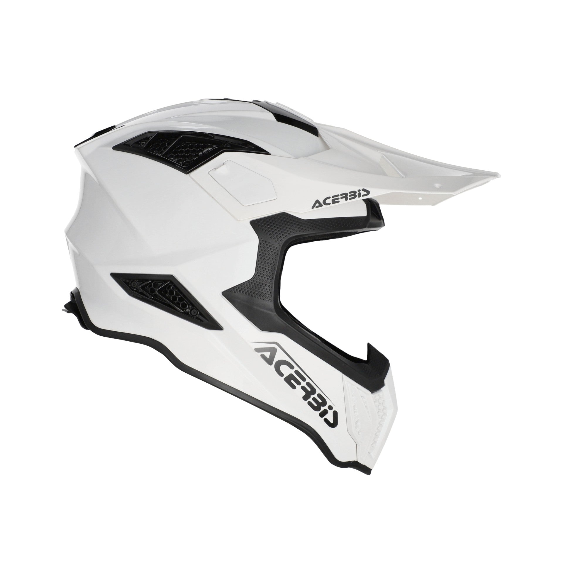 Casco Moto Cross Integrale ACERBIS AIRSTRIKE-X Bianco