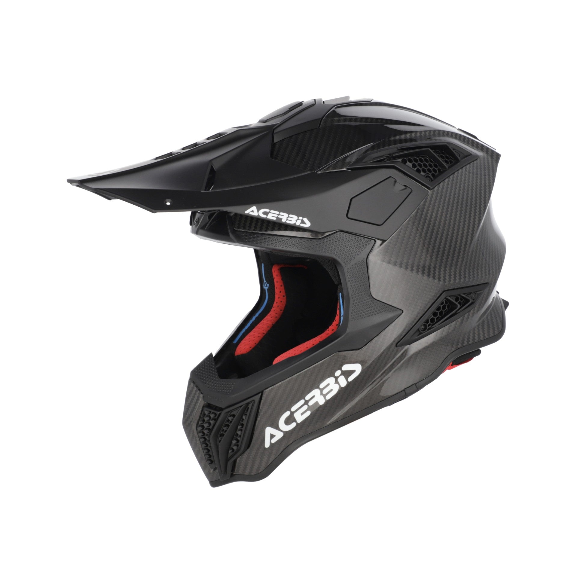 Casco Moto Cross Integrale ACERBIS AIRSTRIKE Fim Racing 2 Nero