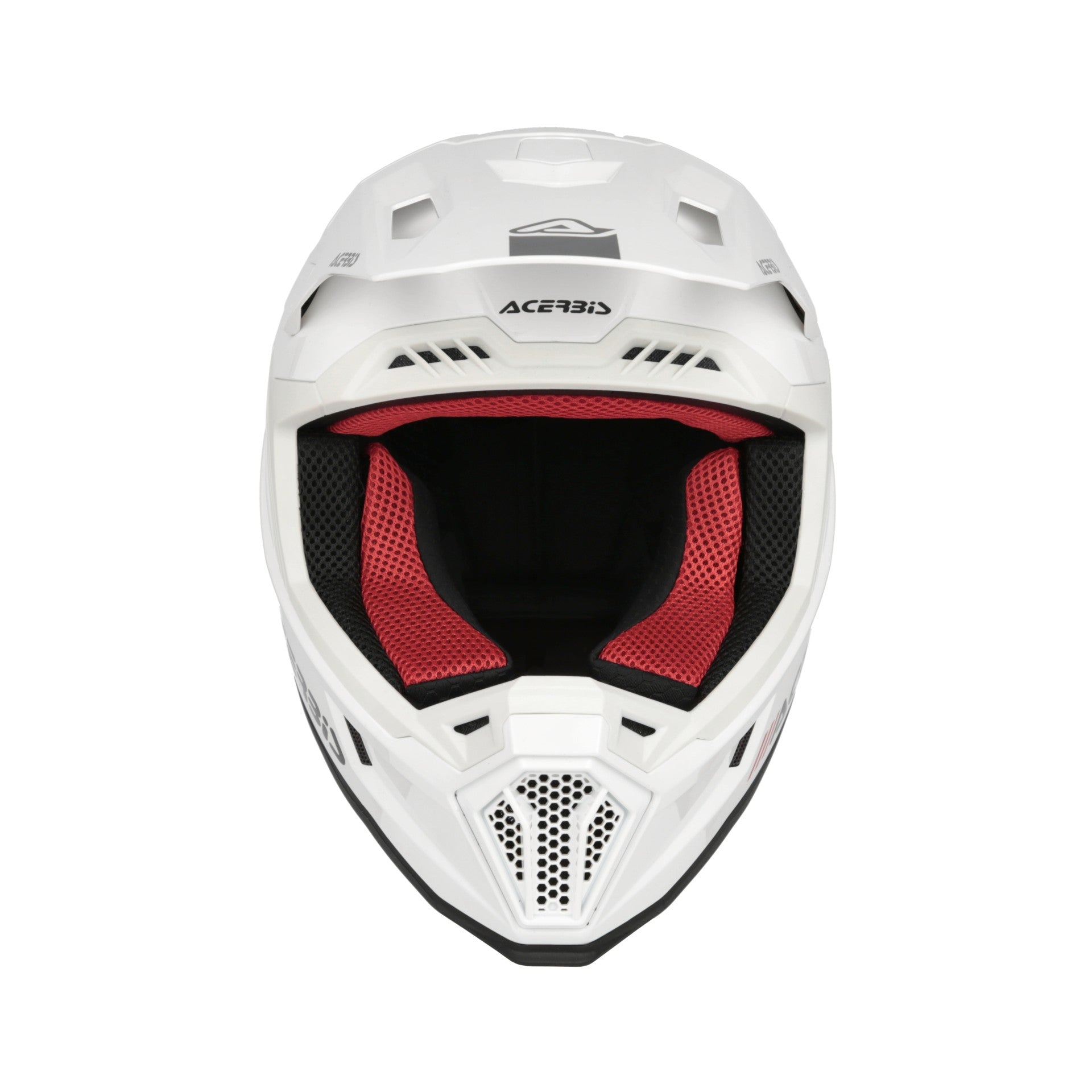 Casco Moto Cross Integrale ACERBIS WHOOPS Bianco
