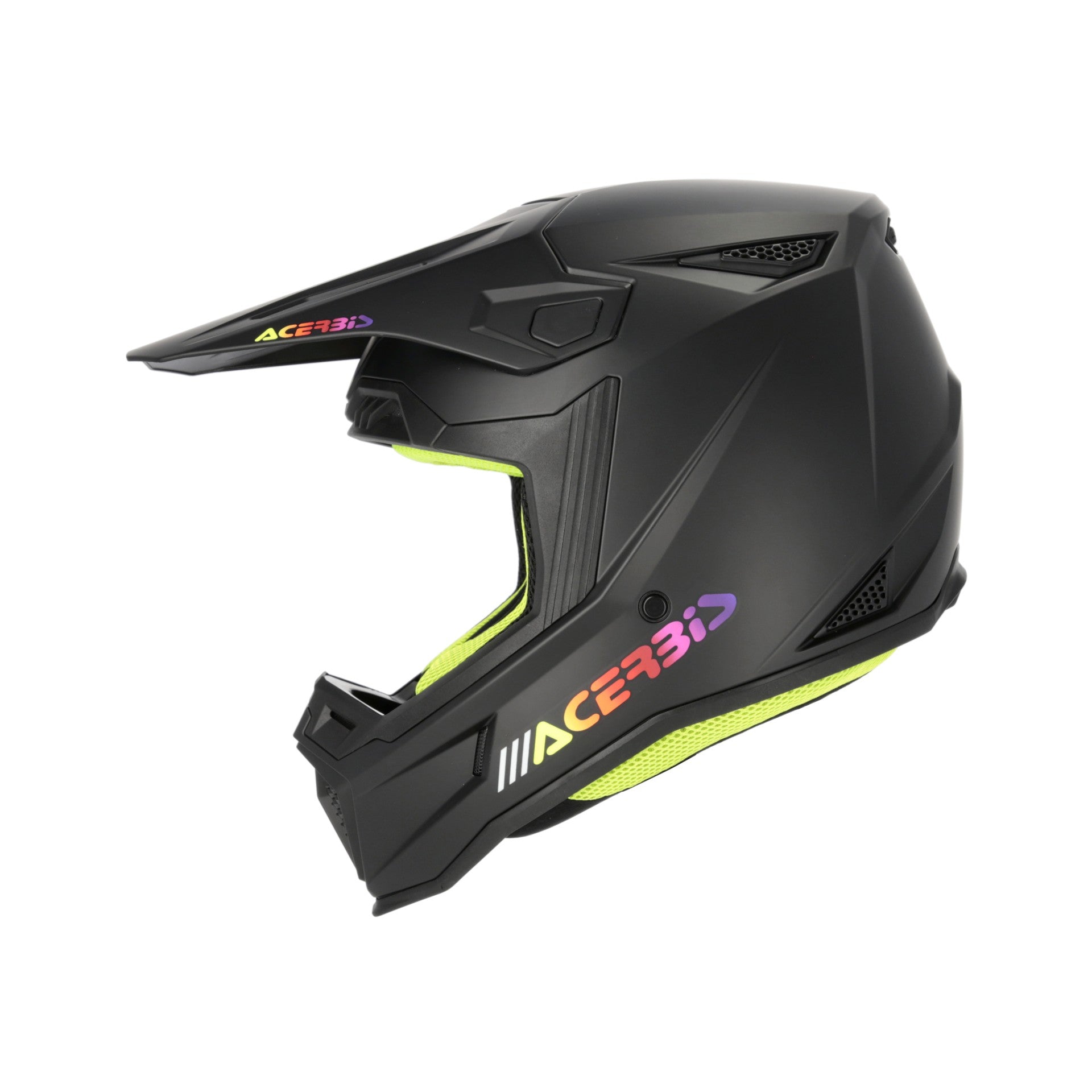 Casco Moto Cross Integrale ACERBIS WHOOPS Nero 2