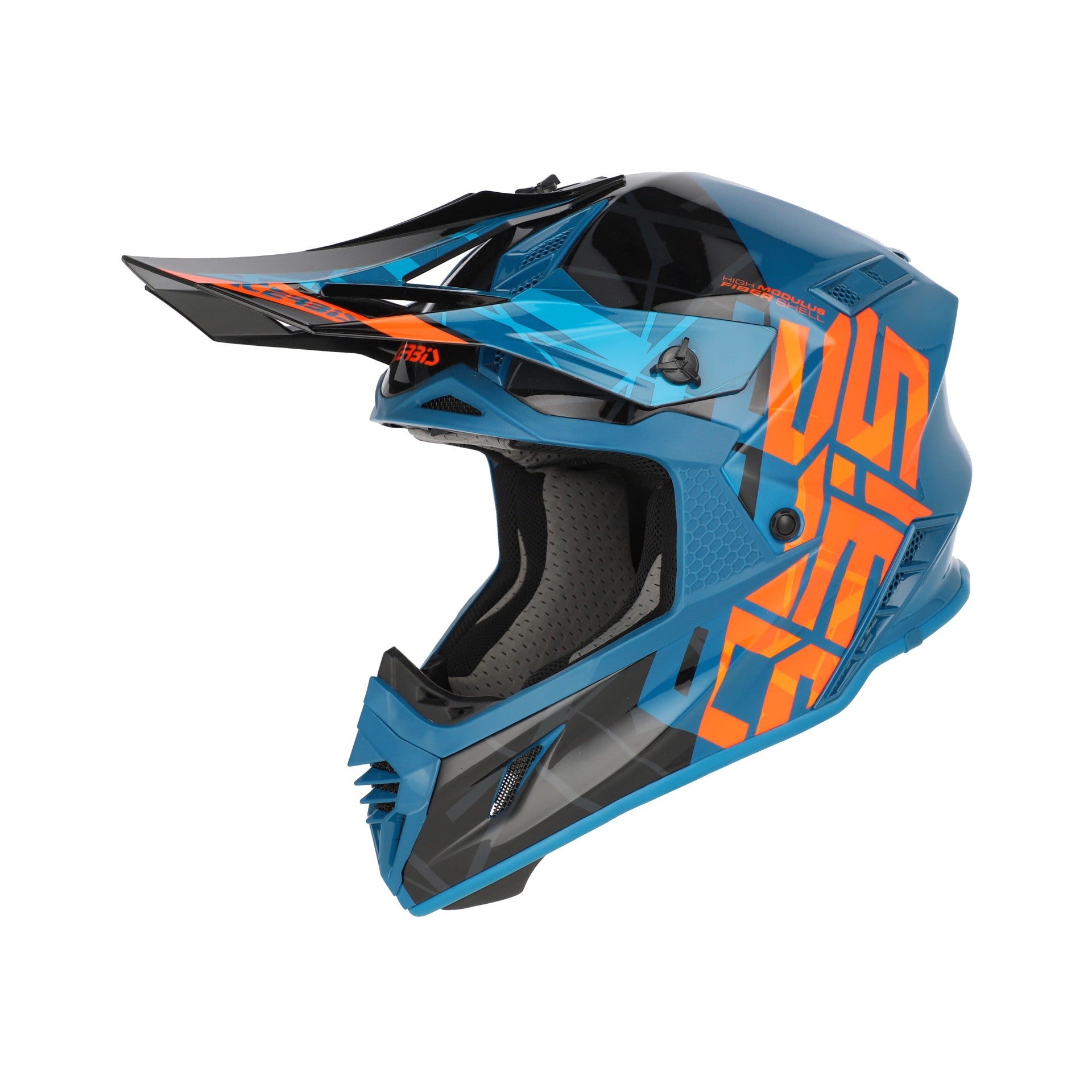 Casco Moto Cross Integrale ACERBIS X-TRACK 2206 Nero Verde