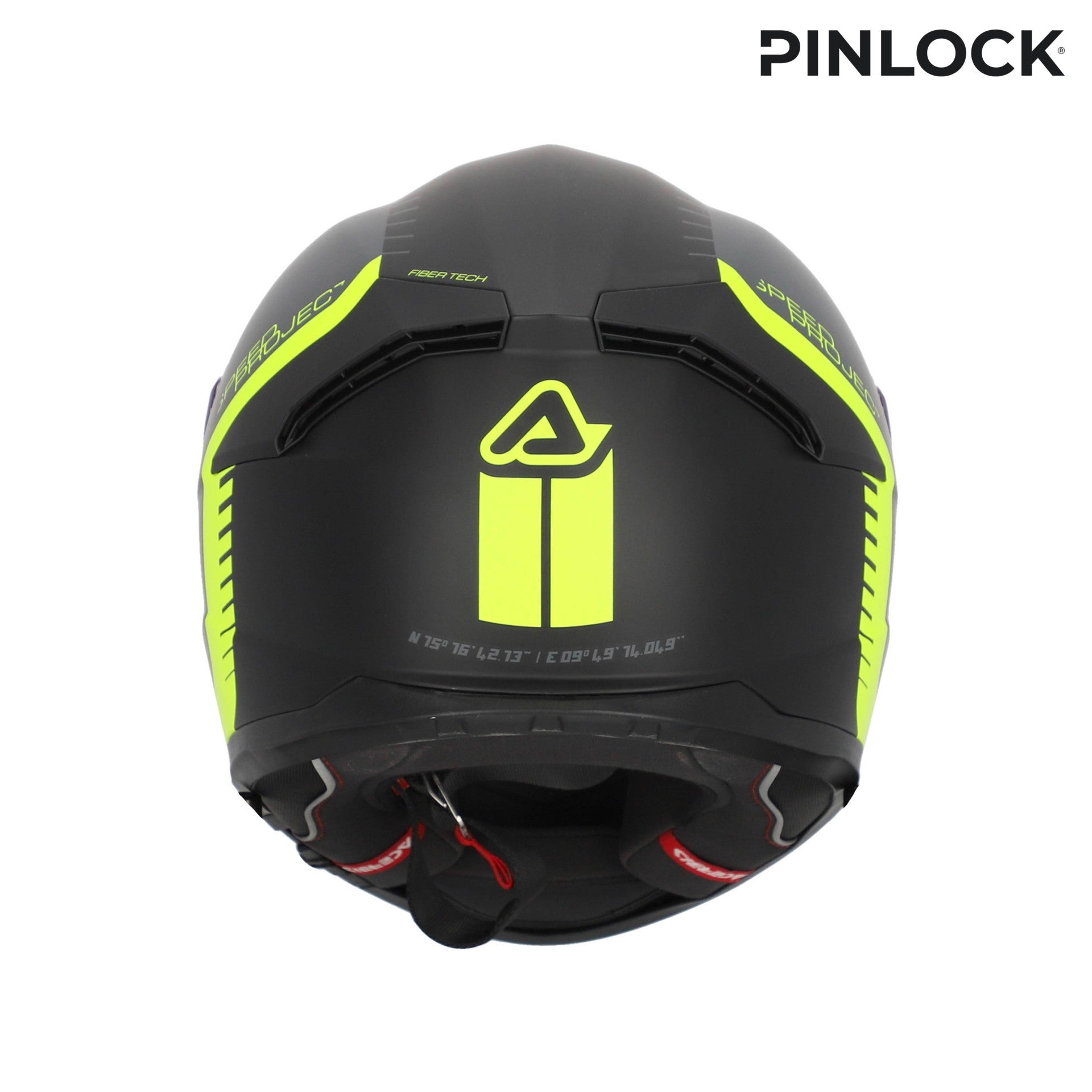 Casco Moto Integrale ACERBIS KRAPON 2206 Grigio Giallo