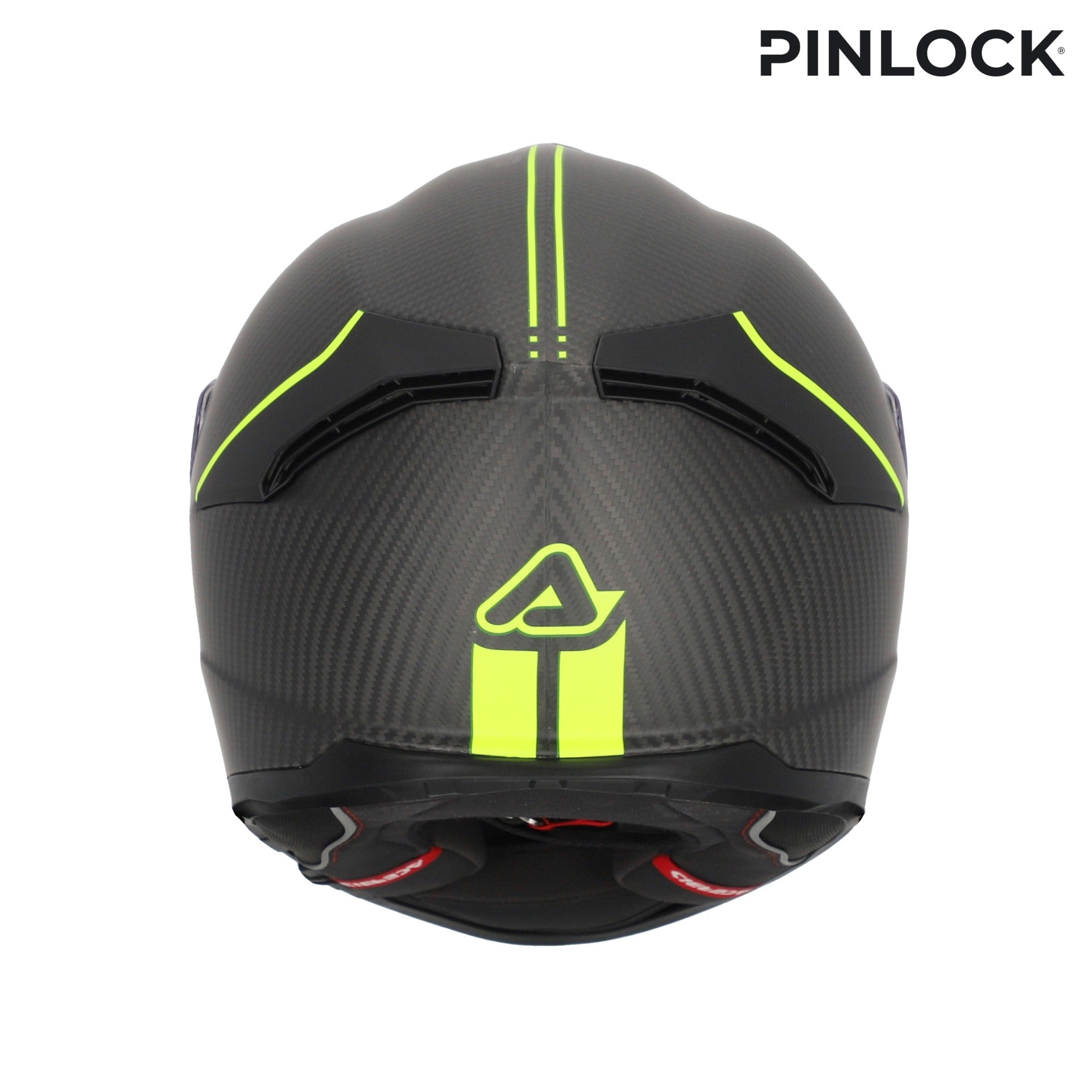 Casco Moto Integrale ACERBIS TARMAK 2206 Nero Giallo Fluo