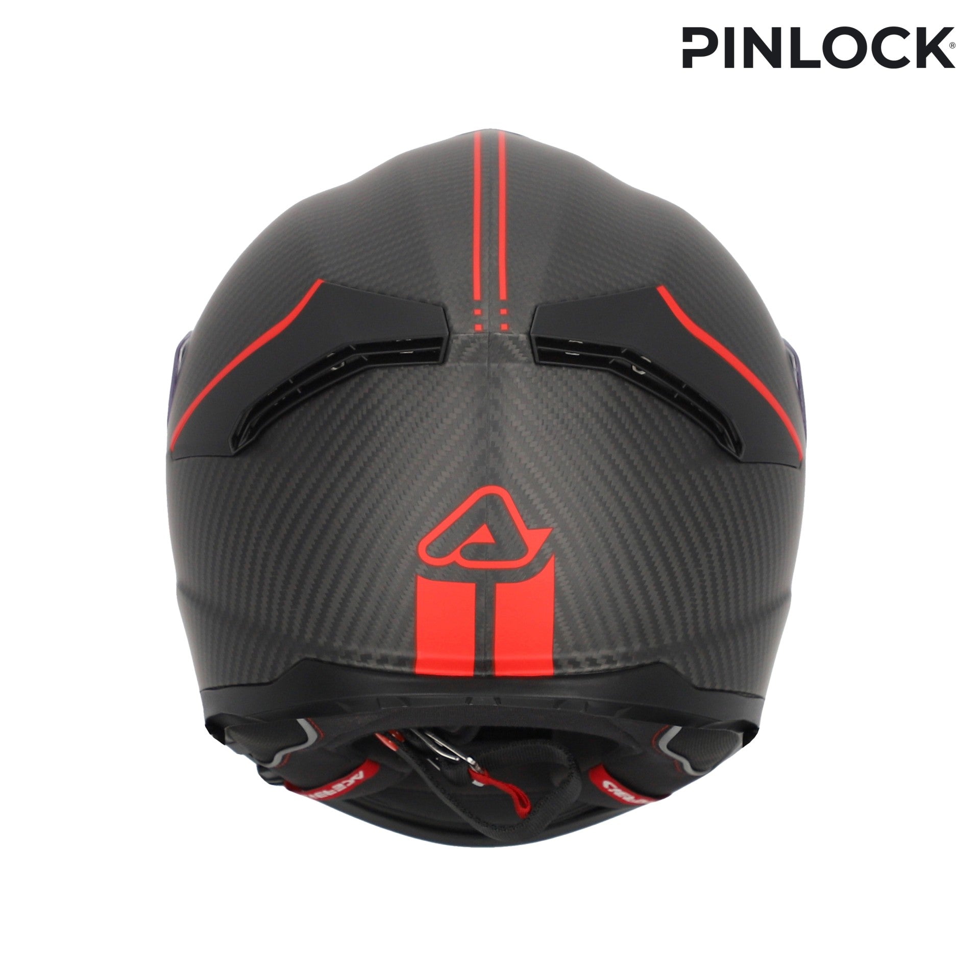 Casco Moto Integrale ACERBIS TARMAK 2206 Nero Rosso