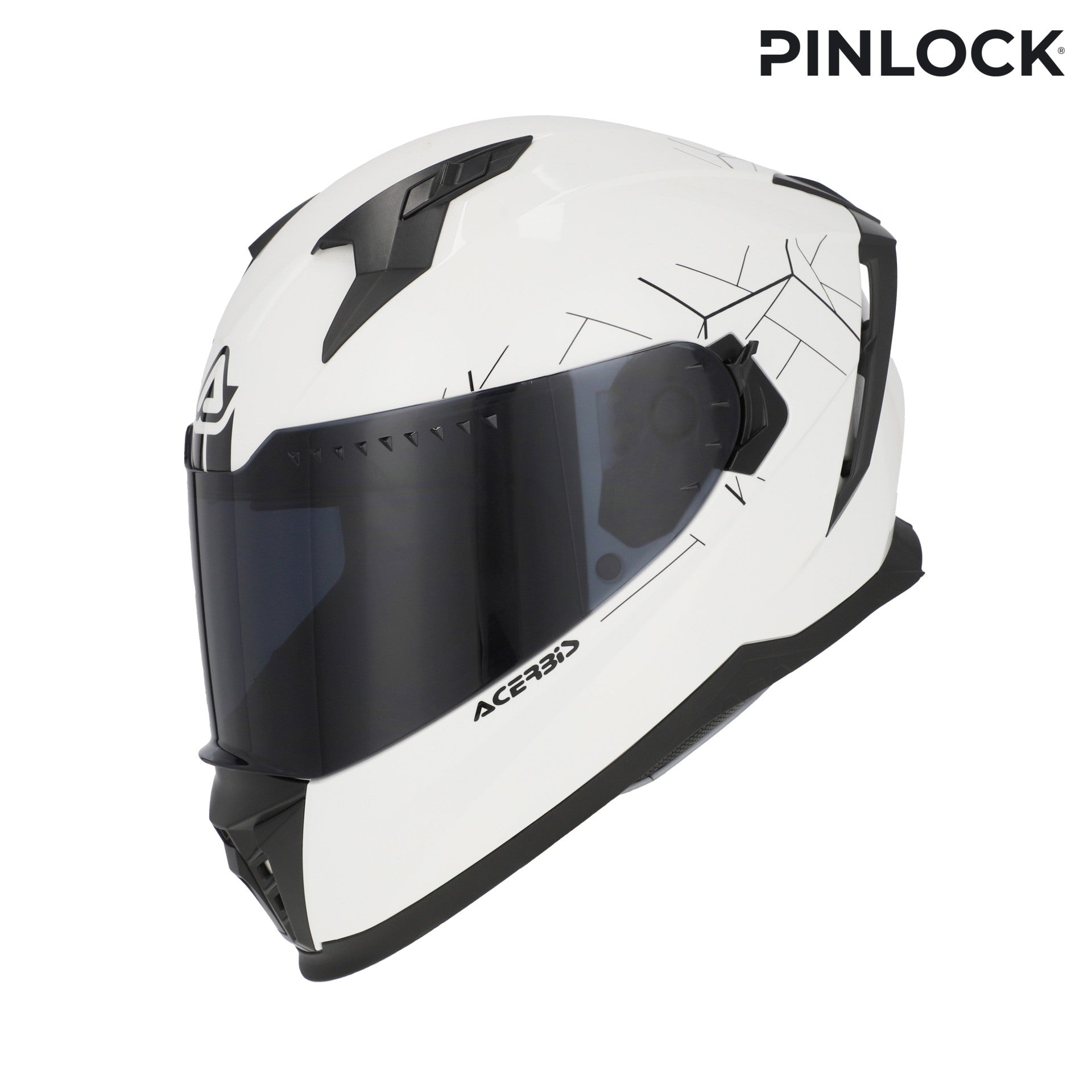 Casco Moto Integrale ACERBIS X-WAY Bianco